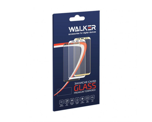 Захисне скло WALKER Full Glue для Xiaomi Redmi 12 4G, Redmi 12 5G, Redmi Note 12R black TPS-2710000271710