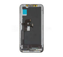 Дисплей (LCD) для Apple iPhone X з тачскріном black (in-cell JK) High Quality