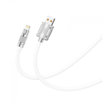 Кабель USB XO NB227 Lightning 6A 1.2м white TPS-2710000272205