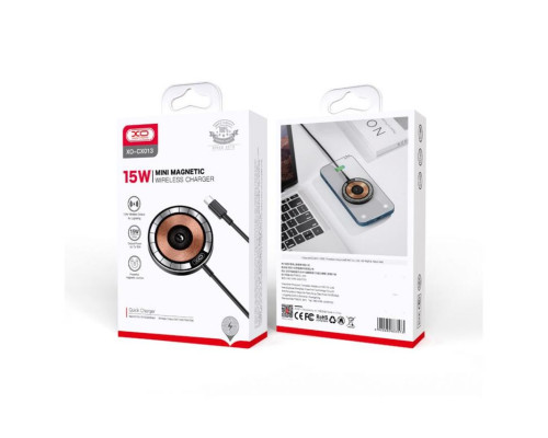 Бездротовий зарядний пристрій XO CX013 15W Magnetic прозорий TPS-2710000272212 2710000272212