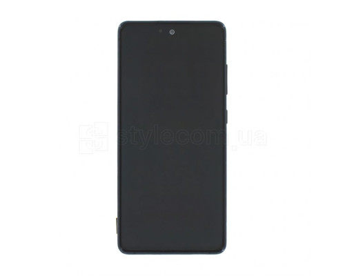 Дисплей (LCD) для Samsung Galaxy S20 FE 5G/G781 (2020) з тачскріном та рамкою navy blue Service Original (PN:GH82-24215A)