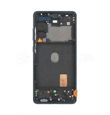 Дисплей (LCD) для Samsung Galaxy S20 FE 5G/G781 (2020) з тачскріном та рамкою navy blue Service Original (PN:GH82-24215A) TPS-2710000272557