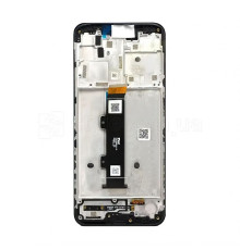 Дисплей (LCD) для Motorola Moto G10 XT2127, Moto G10 Power, Moto G30, Lenovo K13 Pro з тачскріном та рамкою black Original Quality TPS-2710000272717