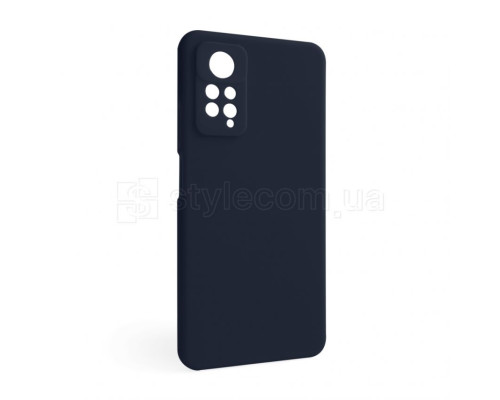 Чохол Full Silicone Case для Xiaomi Redmi Note 12 Pro 4G dark blue (08) (без логотипу)