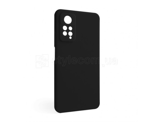 Чохол Full Silicone Case для Xiaomi Redmi Note 12 Pro 4G black (18) (без логотипу)