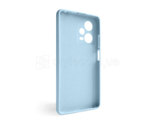 Чохол Full Silicone Case для Xiaomi Redmi Note 12 Pro Plus 5G light blue (05) (без логотипу) TPS-2710000272823