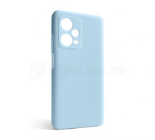 Чохол Full Silicone Case для Xiaomi Redmi Note 12 Pro Plus 5G light blue (05) (без логотипу) TPS-2710000272823