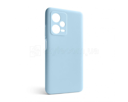 Чохол Full Silicone Case для Xiaomi Redmi Note 12 Pro Plus 5G light blue (05) (без логотипу) TPS-2710000272823