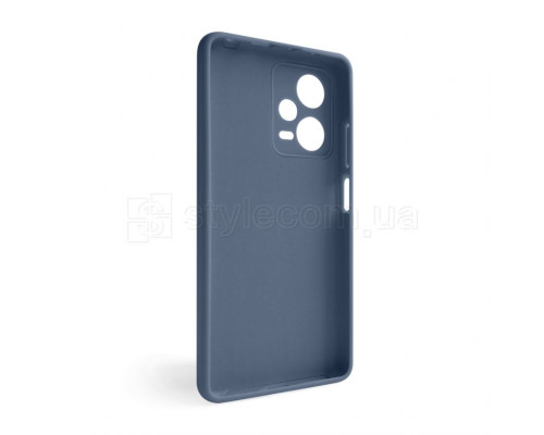 Чохол Full Silicone Case для Xiaomi Redmi Note 12 Pro Plus 5G dark blue (08) (без логотипу)