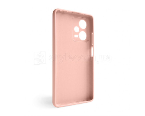 Чохол Full Silicone Case для Xiaomi Redmi Note 12 Pro Plus 5G light pink (12) (без логотипу)