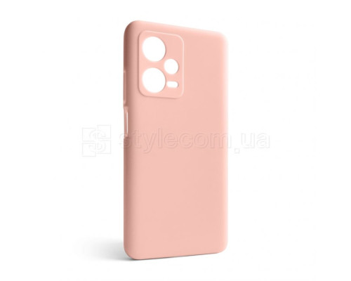 Чохол Full Silicone Case для Xiaomi Redmi Note 12 Pro Plus 5G light pink (12) (без логотипу)