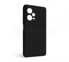 Чохол Full Silicone Case для Xiaomi Redmi Note 12 Pro Plus 5G black (18) (без логотипу)