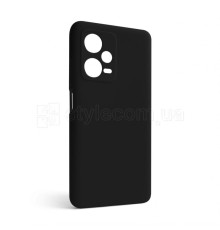 Чохол Full Silicone Case для Xiaomi Redmi Note 12 Pro Plus 5G black (18) (без логотипу)