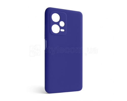 Чохол Full Silicone Case для Xiaomi Redmi Note 12 Pro Plus 5G violet (36) (без логотипу) TPS-2710000272915 2710000272915
