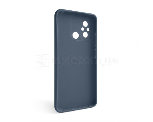 Чохол Full Silicone Case для Xiaomi Redmi 12C dark blue (08) (без логотипу) TPS-2710000272939