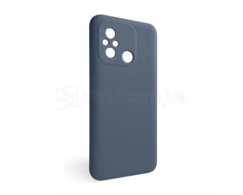 Чохол Full Silicone Case для Xiaomi Redmi 12C dark blue (08) (без логотипу) TPS-2710000272939