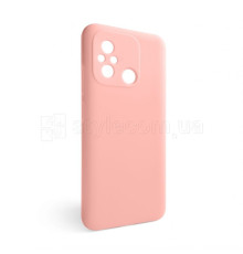 Чохол Full Silicone Case для Xiaomi Redmi 12C light pink (12) (без логотипу)