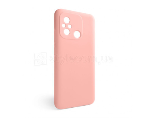 Чохол Full Silicone Case для Xiaomi Redmi 12C light pink (12) (без логотипу) TPS-2710000272946