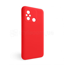 Чохол Full Silicone Case для Xiaomi Redmi 12C red (14) (без логотипу)