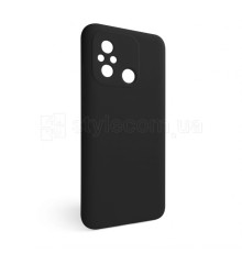 Чохол Full Silicone Case для Xiaomi Redmi 12C black (18) (без логотипу)