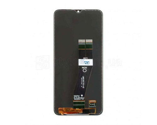 Дисплей (LCD) для Samsung Galaxy A03/A035 (2021) 160.5х72мм з тачскріном black (IPS) High Quality TPS-2710000273042