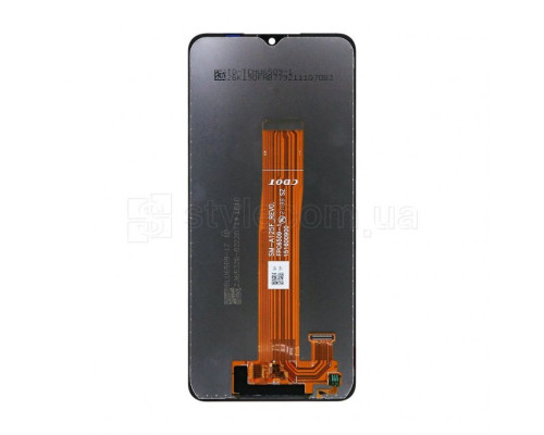 Дисплей (LCD) для Samsung Galaxy A12/A125 (2020) ver.V04 з тачскріном black Service Original (PN:GH82-24491A) TPS-2710000273073