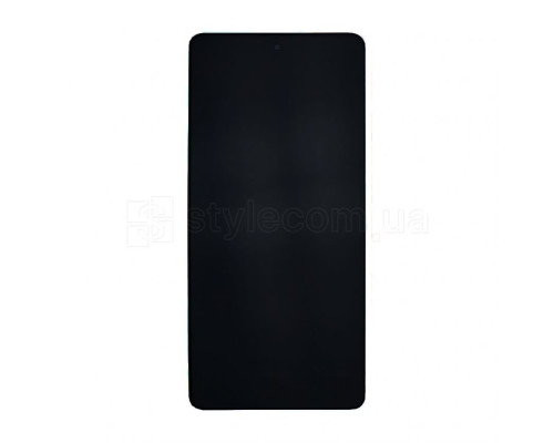 Дисплей (LCD) для Xiaomi Redmi Note 12 Pro 5G, Redmi Note 12 Pro Plus 5G з тачскріном та рамкою black (Oled) Original Quality TPS-2710000273080