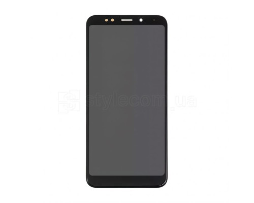 Дисплей (LCD) для Xiaomi Redmi 5 Plus з тачскріном та рамкою black High Quality TPS-2710000273189