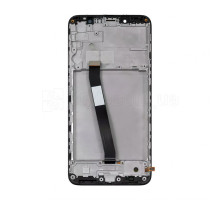 Дисплей (LCD) для Xiaomi Redmi 7A з тачскріном та рамкою black High Quality TPS-2710000273202