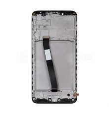 Дисплей (LCD) для Xiaomi Redmi 7A з тачскріном та рамкою black High Quality TPS-2710000273202