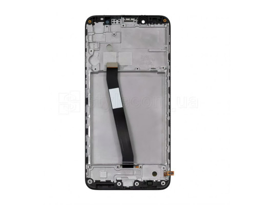 Дисплей (LCD) для Xiaomi Redmi 7A з тачскріном та рамкою black High Quality TPS-2710000273202