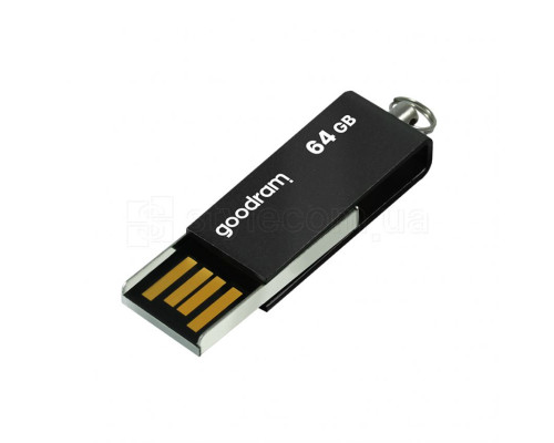 Флеш-пам'ять USB GOODRAM (Cube) UCU2 64GB black (UCU2-0640K0R11) TPS-2710000273424