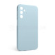 Чохол Full Silicone Case для Samsung Galaxy A24 4G/A245F (2023) light blue (05) (без логотипу) TPS-2710000273554