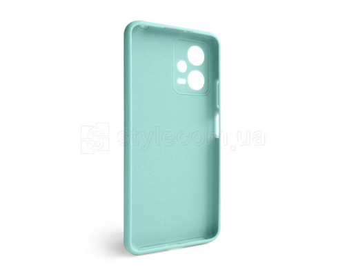 Чохол Full Silicone Case для Xiaomi Redmi Note 12 5G turquoise (17) (без логотипу)