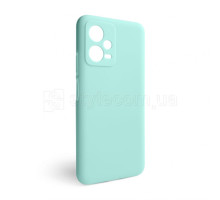 Чохол Full Silicone Case для Xiaomi Redmi Note 12 5G turquoise (17) (без логотипу)