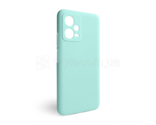 Чохол Full Silicone Case для Xiaomi Redmi Note 12 5G turquoise (17) (без логотипу)