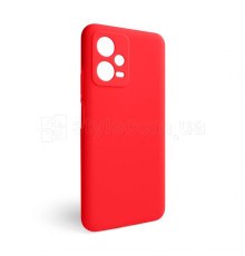 Чохол Full Silicone Case для Xiaomi Redmi Note 12 5G red (14) (без логотипу)