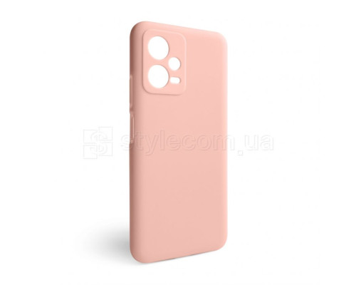 Чохол Full Silicone Case для Xiaomi Redmi Note 12 Pro 5G light pink (12) (без логотипу) TPS-2710000274285