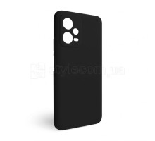 Чохол Full Silicone Case для Xiaomi Redmi Note 12 Pro 5G black (18) (без логотипу)