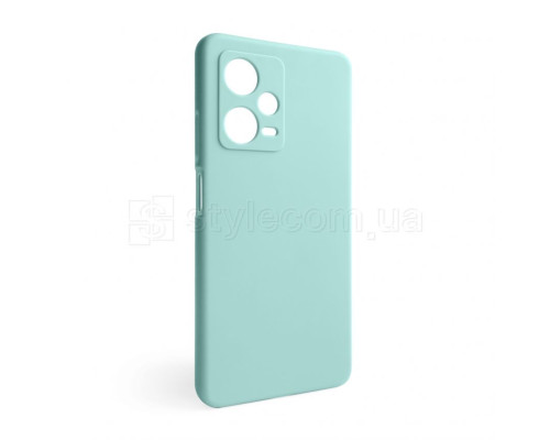 Чохол Full Silicone Case для Xiaomi Redmi Note 12 Pro 5G turquoise (17) (без логотипу) TPS-2710000274308 2710000274308