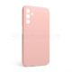 Чохол Full Silicone Case для Samsung Galaxy A24 4G/A245F (2023) light pink (12) (без логотипу) TPS-2710000273585