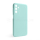 Чохол Full Silicone Case для Samsung Galaxy M14 5G/M146 (2023) turquoise (17) (без логотипу)