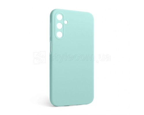 Чохол Full Silicone Case для Samsung Galaxy A24 4G/A245F (2023) turquoise (17) (без логотипу) TPS-2710000273608