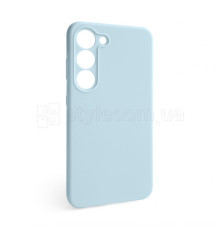 Чохол Full Silicone Case для Samsung Galaxy S23/S911 (2023) light blue (05) (без логотипу)