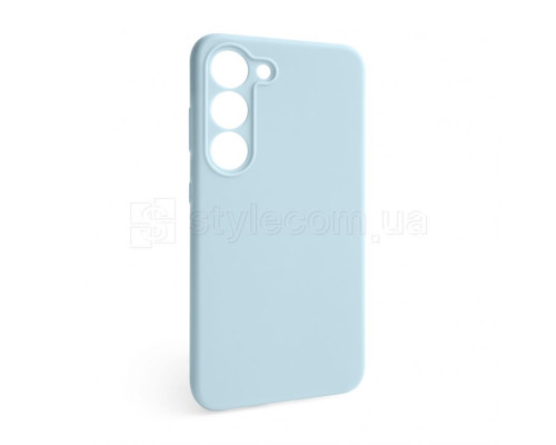 Чохол Full Silicone Case для Samsung Galaxy S23/S911 (2023) light blue (05) (без логотипу)