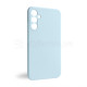 Чохол Full Silicone Case для Samsung Galaxy A34 5G/A346 (2023) light blue (05) (без логотипу)