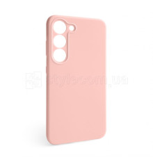 Чохол Full Silicone Case для Samsung Galaxy S23/S911 (2023) light pink (12) (без логотипу)