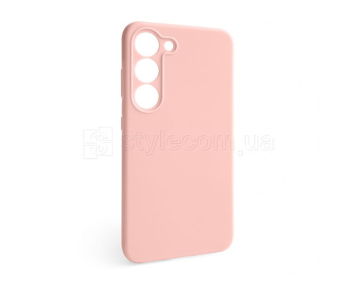 Чохол Full Silicone Case для Samsung Galaxy S23/S911 (2023) light pink (12) (без логотипу)