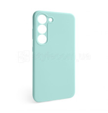 Чохол Full Silicone Case для Samsung Galaxy S23/S911 (2023) turquoise (17) (без логотипу)