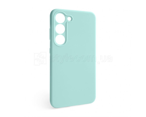 Чохол Full Silicone Case для Samsung Galaxy S23/S911 (2023) turquoise (17) (без логотипу)